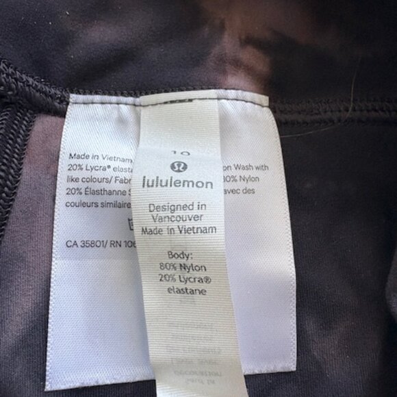 Lululemon Align High-Rise Pant 25" – Black & Pink Dye - Picture 2 of 5